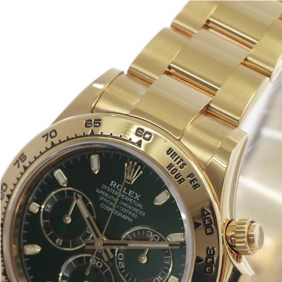 Rolex Daytona 116508 Random Number Roulette Chronograph Men's Watch Green Dia... - Picture 8 of 8